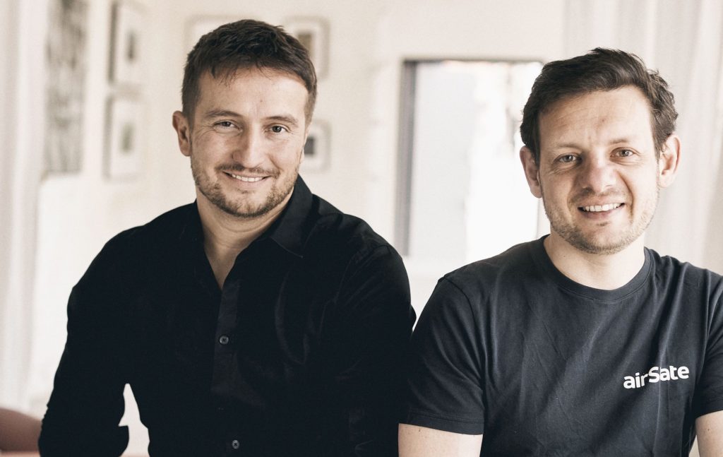 Michal Wedzicha, Head of airSlate Poland, and Borya Shakhnovich, CEO of airSlate. Photo by: Bartek Sadowski