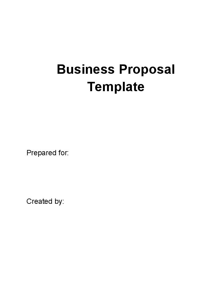 Business Proposal