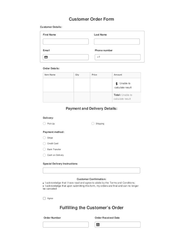 Order Management